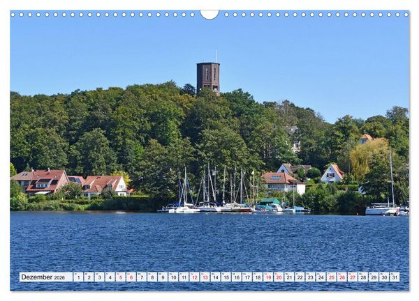 Produktbild: RATZEBURG und M&Ouml;LLN (Wandkalender 2026 DIN A3 quer), CALVENDO Monatskalender