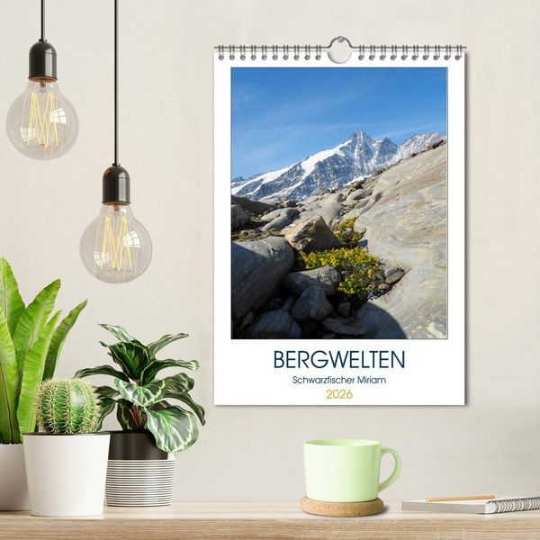 Produktbild: Bergwelten (Wandkalender 2026 DIN A4 hoch), CALVENDO Monatskalender