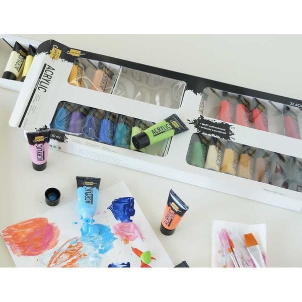 Produktbild: KREUL SOLO GOYA Acrylic 20 ml Tuben 32er Set