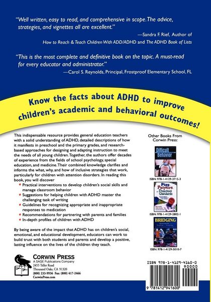 Produktbild: teaching Young Children with ADHD