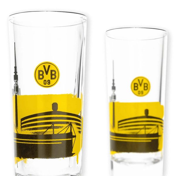 Produktbild: BVB 22440100 - BVB Schnapsglas Skyline (2 St&uuml;ck)