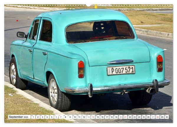 Produktbild: PEUGEOT 403 - Frankreichs Klassiker (hochwertiger Premium Wandkalender 2025 DIN A2 quer), Kunstdruck in Hochglanz