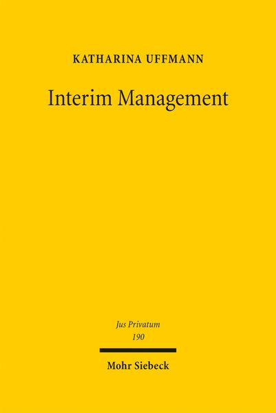 Produktbild: Interim Management