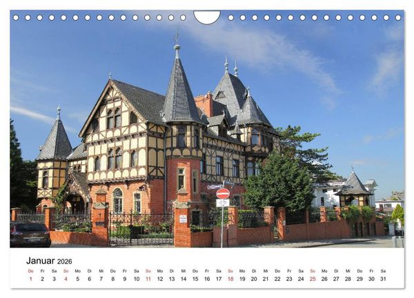 Produktbild: Wiesbaden - Stadt der Villen (Wandkalender 2026 DIN A4 quer), CALVENDO Monatskalender