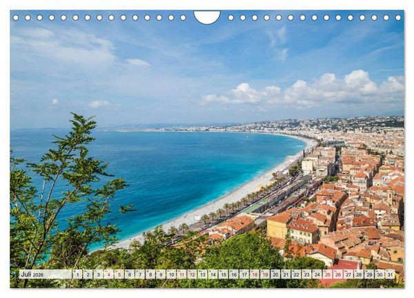 Produktbild: NIZZA Idyllische Impressionen (Wandkalender 2026 DIN A4 quer), CALVENDO Monatskalender