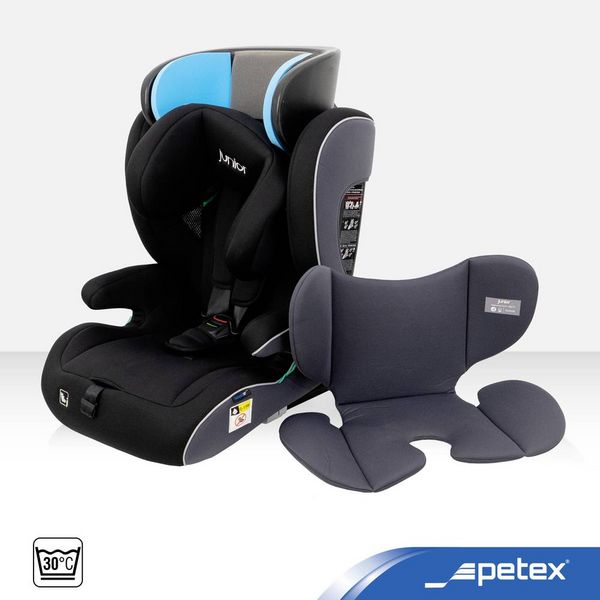 Produktbild: Petex Supreme Plus 1151 ISOFIX schwarz HDPE nach ECE R129 Kindersitz Schwarz
