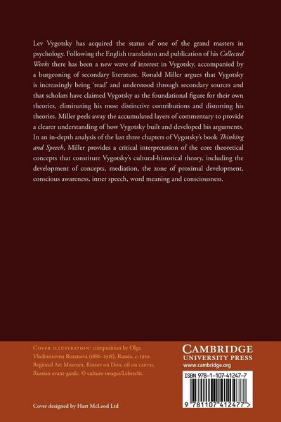 Produktbild: Vygotsky in Perspective. Ronald Miller