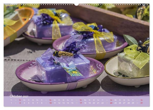 Produktbild: Die Farbe des Lavendels (hochwertiger Premium Wandkalender 2027 DIN A2 quer), Kunstdruck in Hochglanz