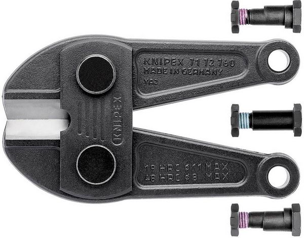 Produktbild: Knipex Bolzenschneider-Messerkopf Passend f&uuml;r Marke (Bolzenschneider): Knipex 71 72 760