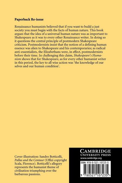 Produktbild: Shakespeare's Humanism