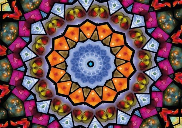 Produktbild: Mandala Impressionen (Tischaufsteller DIN A5 quer)