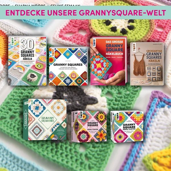 Produktbild: 3D Granny Squares h&auml;keln