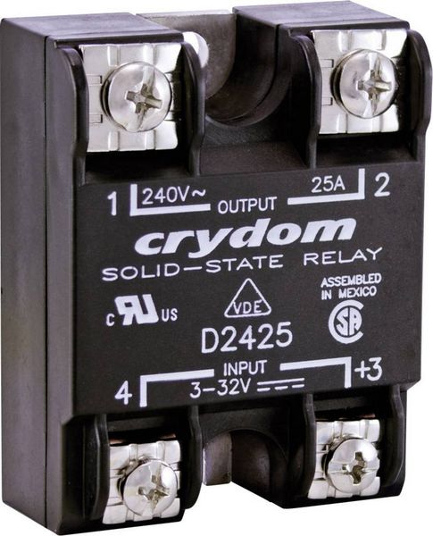 Crydom Halbleiterrelais H12WD4890 90 A Schaltspannung (max.): 660 V/AC Nullspannungsschaltend 1 St.