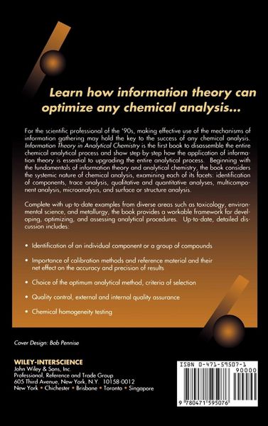 Produktbild: Information Theory in Analytical Chemistry
