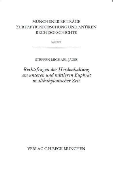 Produktbild: Jau&szlig;, S: Rechtsfragen der Herdenhaltung