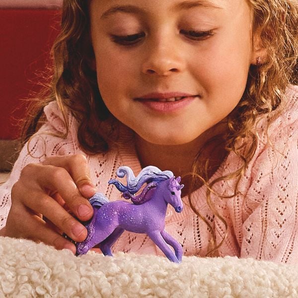 Produktbild: schleich&reg; 70843 Galaxy Regenbogen Einhorn Fohlen