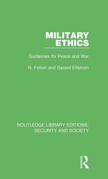 Produktbild: Military Ethics