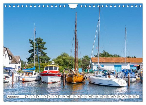 Produktbild: Schiff und Segel - HIDDENSEE (Wandkalender 2027 DIN A4 quer), CALVENDO Monatskalender