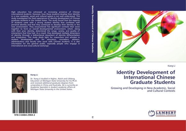 Produktbild: Identity Development of International Chinese Graduate Students