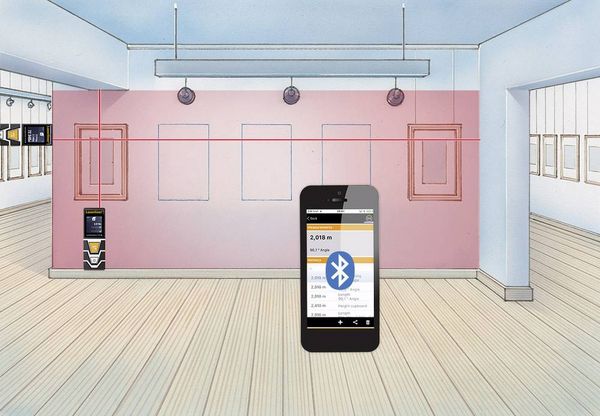 Produktbild: Laserliner LaserRange-Master T4 Pro Laser-Entfernungsmesser Bluetooth 40m