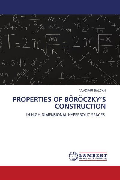 Produktbild: Properties Of B&ouml;r&ouml;czky's Construction
