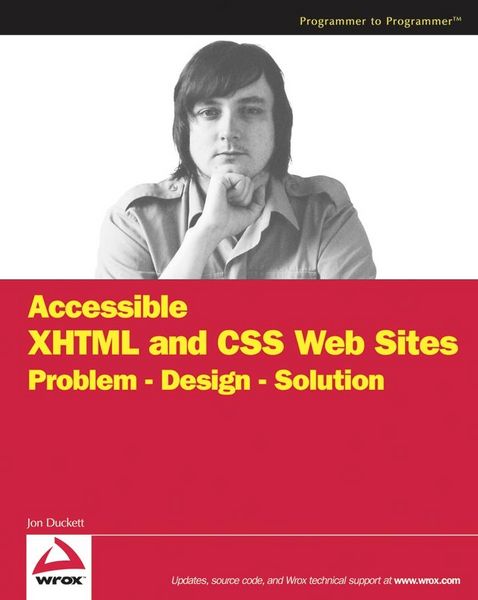 Produktbild: Accessible XHTML and CSS Web Sites