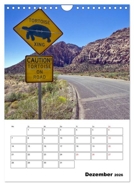 Produktbild: USA S&uuml;dwest Facettenreiche Landschaften (Wandkalender 2026 DIN A4 hoch), CALVENDO Monatskalender
