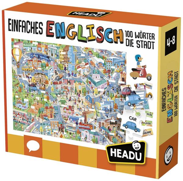 Produktbild: Einfaches Englisch - 100 W&ouml;rter: Die Stadt