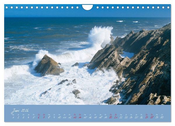 Produktbild: Brandung faszinierent und wild (Wandkalender 2026 DIN A4 quer), CALVENDO Monatskalender