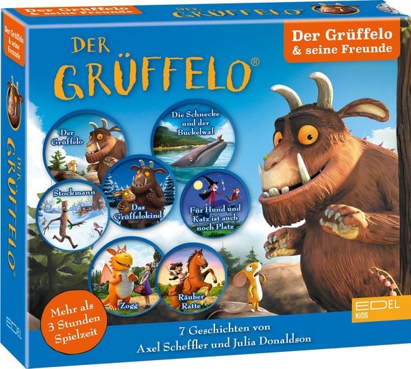 Produktbild: Grüffelo, D: Hörspiel-Box Zu Den Filmen