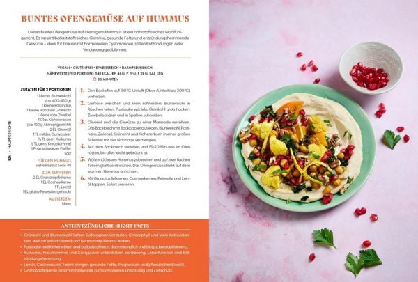 Produktbild: Healthy Food, Happy Me &ndash; Antientz&uuml;ndliche Ern&auml;hrung f&uuml;r Frauen