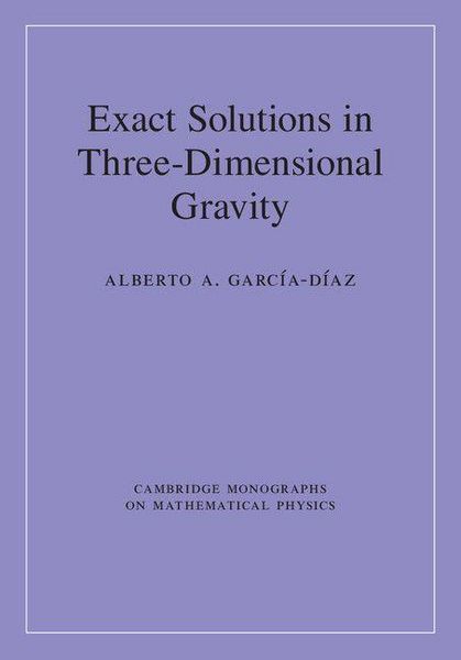Produktbild: Exact Solutions in Three-Dimensional Gravity
