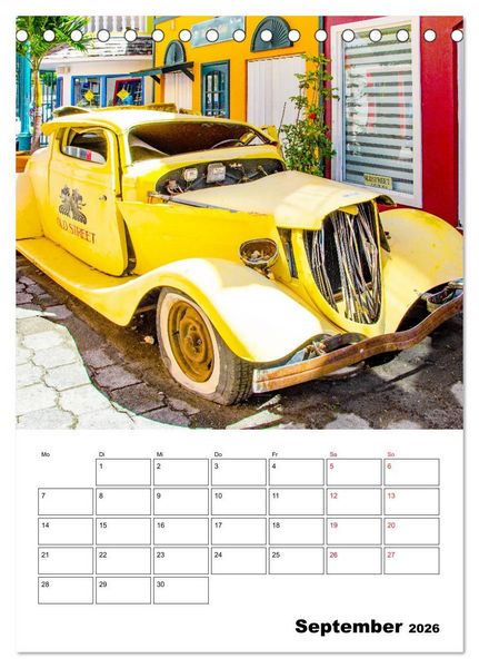 Produktbild: Karibik pur - mit Charme und Zauber (Tischkalender 2026 DIN A5 hoch), CALVENDO Monatskalender