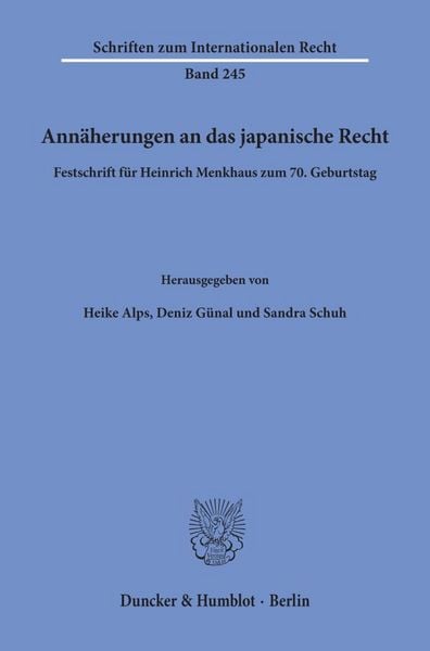 Produktbild: Ann&auml;herungen an das japanische Recht
