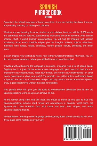 Produktbild: Spanish Phrase Book
