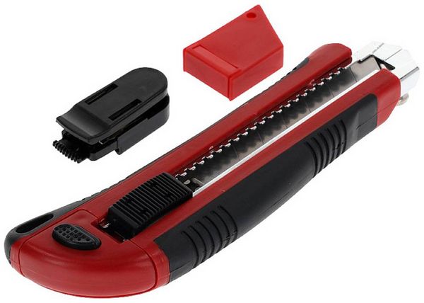 Produktbild: Gedore RED 3301605 Cuttermesser 5 Klingen-B.25mm m.Clip 1St.