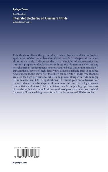 Produktbild: Integrated Electronics on Aluminum Nitride