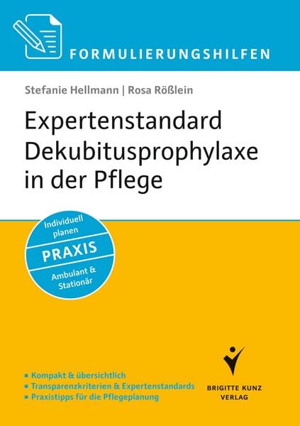 Produktbild: Formulierungshilfen Expertenstandard Dekubitusprophylaxe in der Pflege