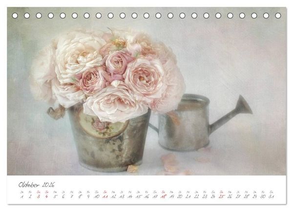 Produktbild: Bl&uuml;ten Poesie (Tischkalender 2026 DIN A5 quer), CALVENDO Monatskalender