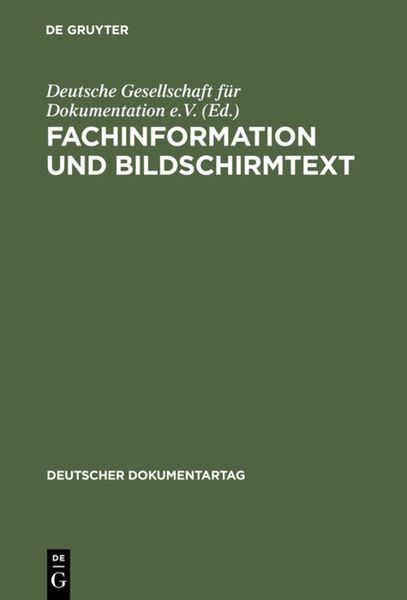 Produktbild: Fachinformation und Bildschirmtext