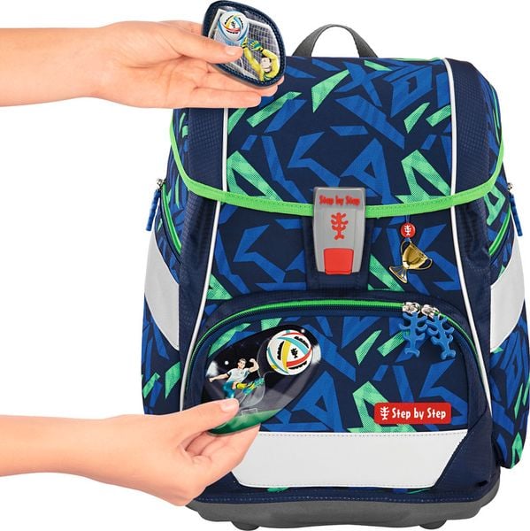 Produktbild: STEP BY STEP&reg; Schulrucksack-Set 2in1 Plus 6teilig, Soccer Ben