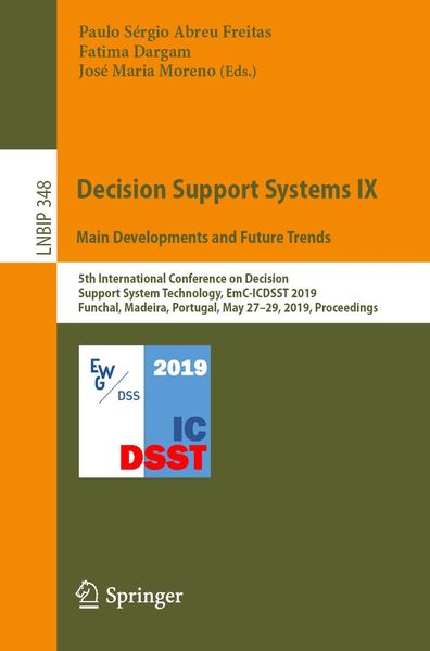 Produktbild: Decision Support Systems IX: Main Developments and Future Trends