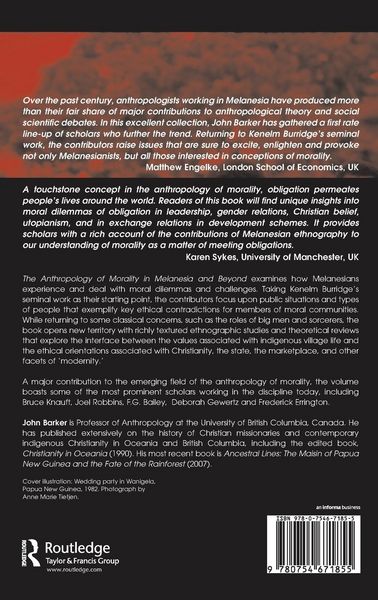 Produktbild: The Anthropology of Morality in Melanesia and Beyond