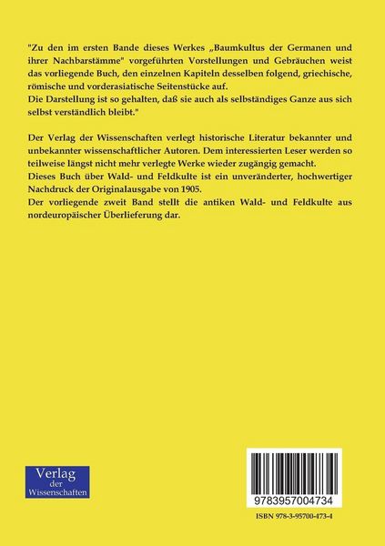 Produktbild: Wald- und Feldkulte