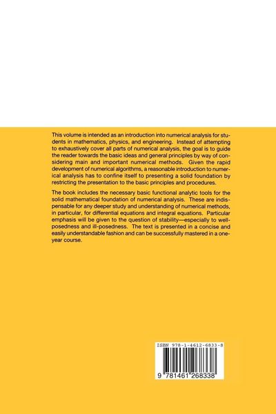 Produktbild: Numerical Analysis