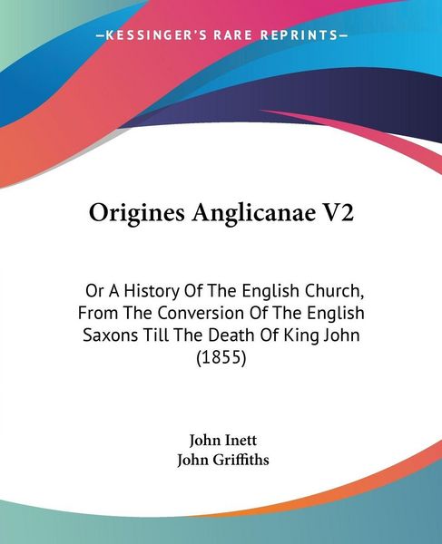 Produktbild: Origines Anglicanae V2