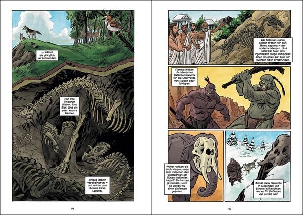 Produktbild: Superbrain-Comics - Auf den Spuren der Dinosaurier