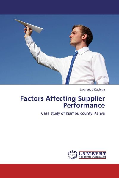 Produktbild: Factors Affecting Supplier Performance
