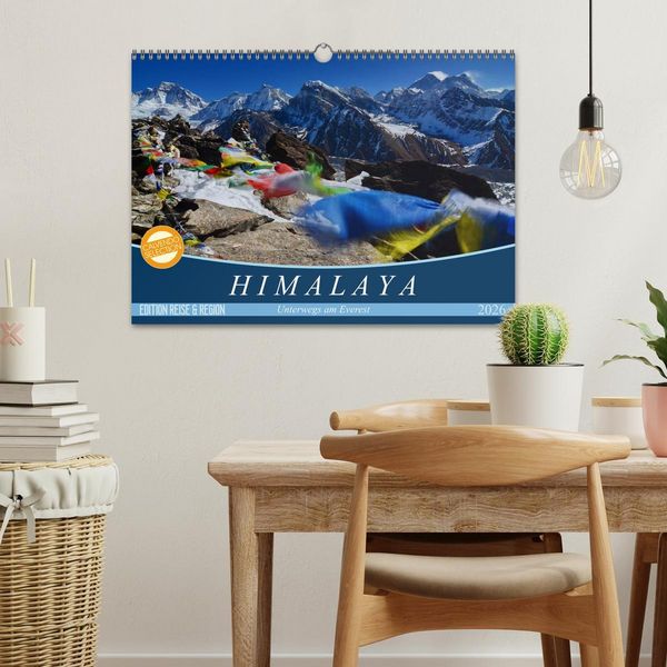 Produktbild: Himalaya (Wandkalender 2026 DIN A3 quer), CALVENDO Monatskalender