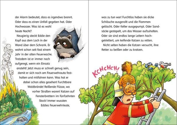 Produktbild: Die Tier-Feuerwehr (Band 1) - Ein Waschb&auml;r greift ein